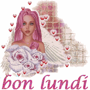 Gif animé Bon lundi ange